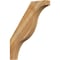 Ekena Millwork 4"W x 26"D x 32"H Funston Rough Sawn Knee Brace, Western Red Cedar BRC04X26X32FST00RWR - alternate 1